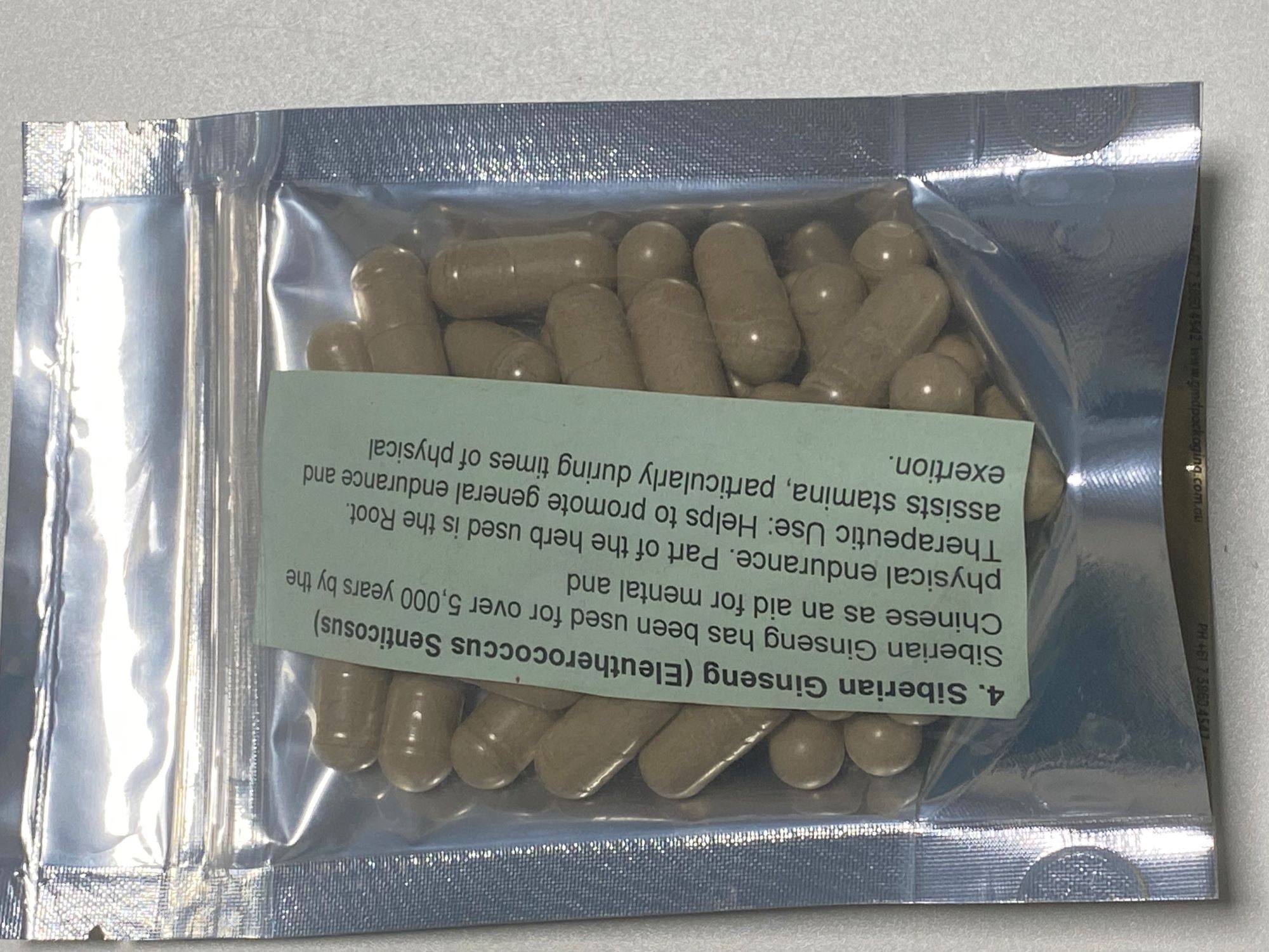 Siberian Ginseng (Eleutherococcus Senticosus)